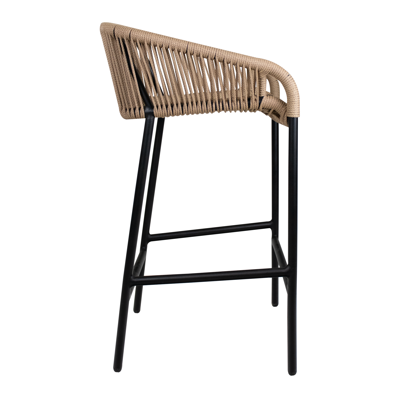 Rio Bar Stool Natural Side