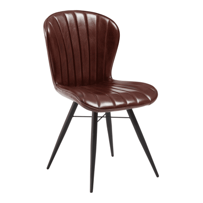 Lars Side Chair Claret Red