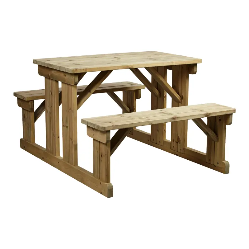 Newport Walk In Dining Height Picnic Bench