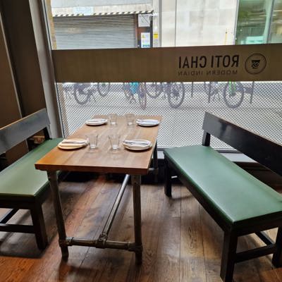 Roti Chai Street Kitchen Bench Seating