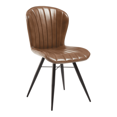 Lars Side Chair Pecan Brown
